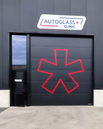 Autoglass clinic, Burocad, Gevelreclame